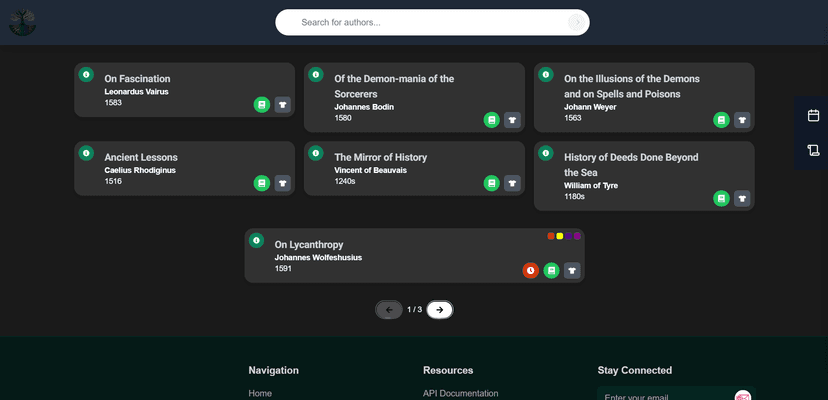 Nexus Libris project cover